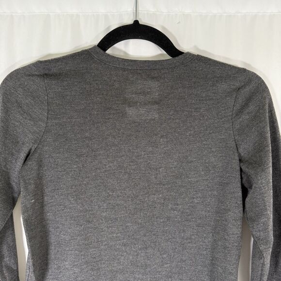 Tommy Bahama Shirt Boys 8 Grey Astronaut Dinosaur Graphic Print Long Sleeve - Picture 8 of 9